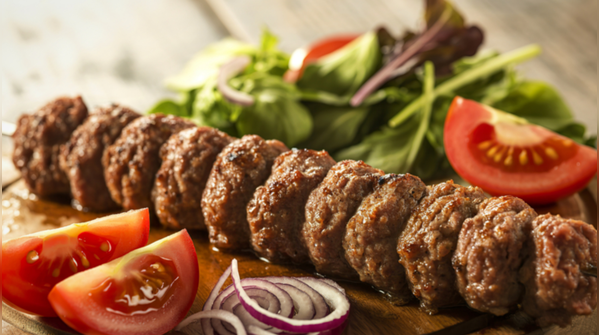 Mushroom galouti kebabs
