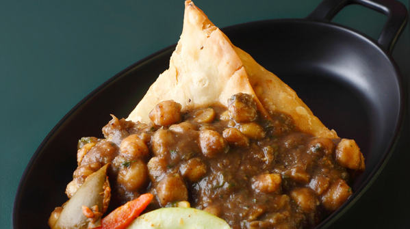 Samosa chaat