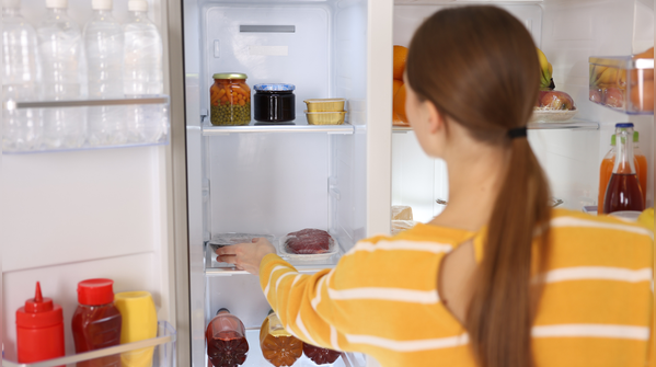 Reheating food straight from the fridge