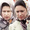 Queen Elizabeth II and Princess Margaret