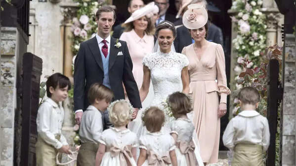 Kate Middleton and Pippa Middleton (Plus their brother James)
