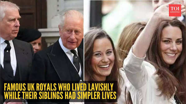 Famous UK royals who lived lavishly while their siblings had simpler lives