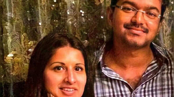 Thalapathy Vijay and Sangeetha