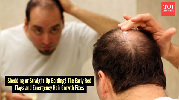Tense about a receding hairline?