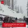 Article image for: Fresh Snowfall Turns Manali Into Winter Wonderland Near Atal Tunnel
