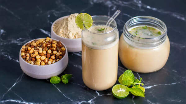 Hand-Churned Sattu Sherbet