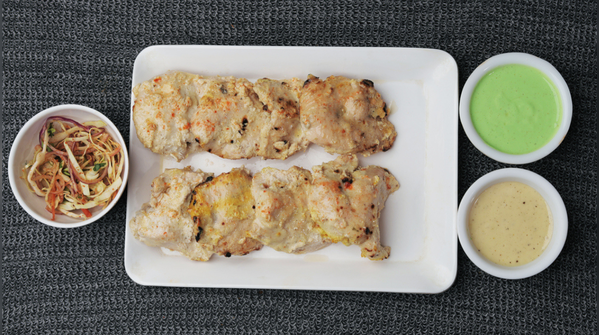 Chicken malai tikka (quick pan version)