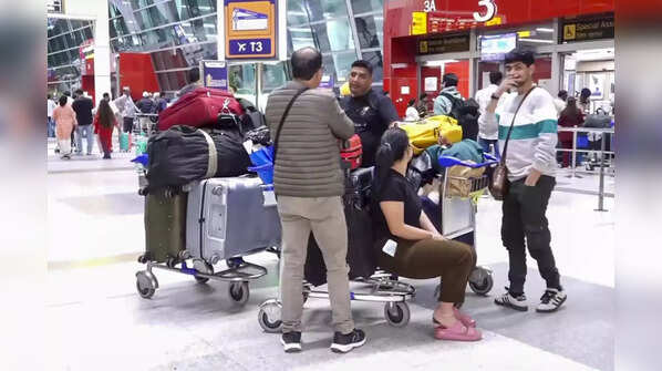 Passengers Stranded at Delhi's IGI Airport Due to Middle East Airspace Closures