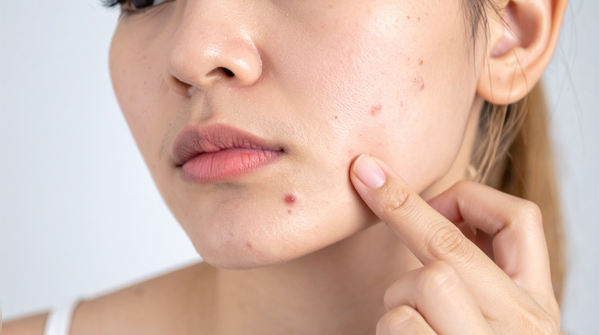 Hair fall, acne, irregular periods