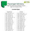 Flight Cancellations Today News Live Updates: Update from Calicut International Airport