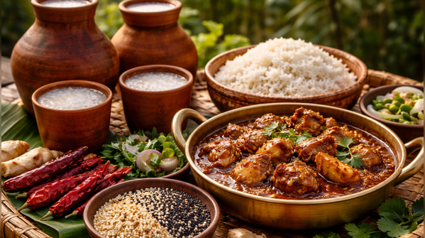 Assam: Duck curry and Rice beer celebrations