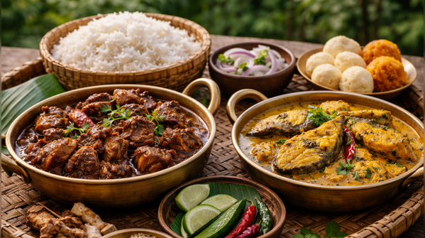 West Bengal: Dol Jatra’s fish and Kosha Mangsho