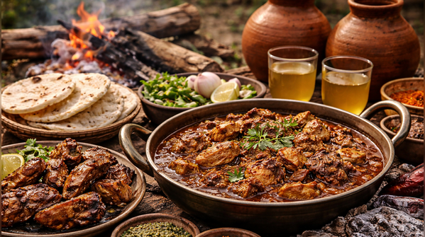 Tribal central India: Mutton and Mahua during spring fairs