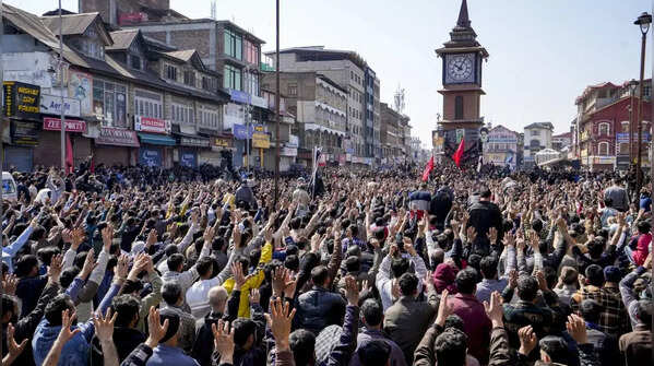 Demonstrations held in Shia-dominated localities