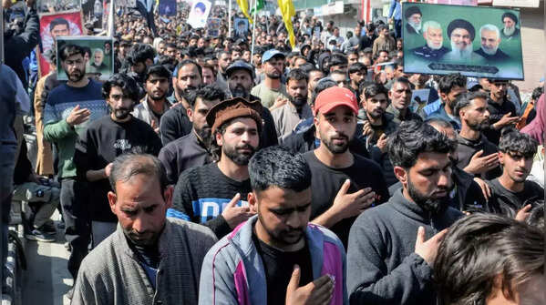 Mourning processions organised