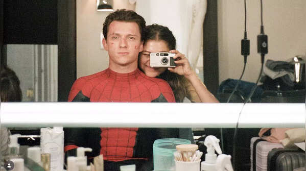 Zendaya and Tom Holland