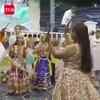 Article image for: West <i class="tbold">bengal cm</i> Mamata Banerjee Plays Dandiya At 'Holi Milan Samaroh' In Kolkata