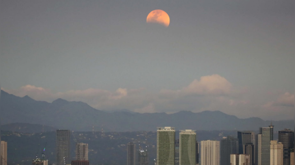 Why does the Moon appear to be ‘Blood red’