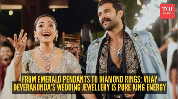 Diamond rings, emerald pendants & royal kadas: Vijay Deverakonda’s wedding jewellery era begins