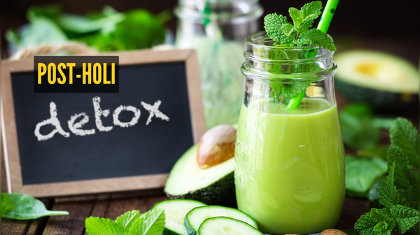 Importance of detox meal plan after Holi