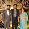 Akkineni Nagarjuna, Amala and Naga Chaitanya arrive in style at Rashmika–Vijay reception