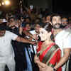 Vijay Deverakonda turns protective as Rashmika Mandanna faces sea of photographers at reception