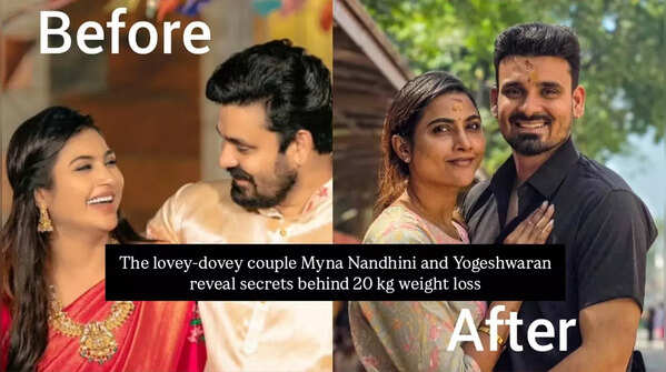 From cutting down on ‘white sugar’ to dinner before seven: Khiladi Jodi fame Myna Nandhini and Yogeshwaran reveal secrets behind 20 kg weight loss