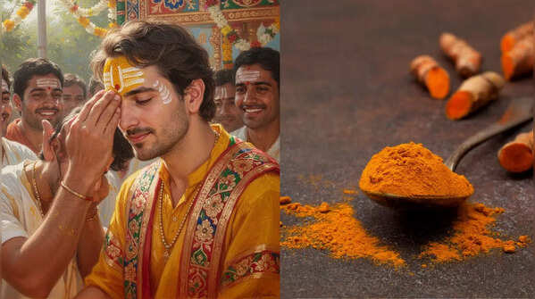 Turmeric Tilak for Jupiter