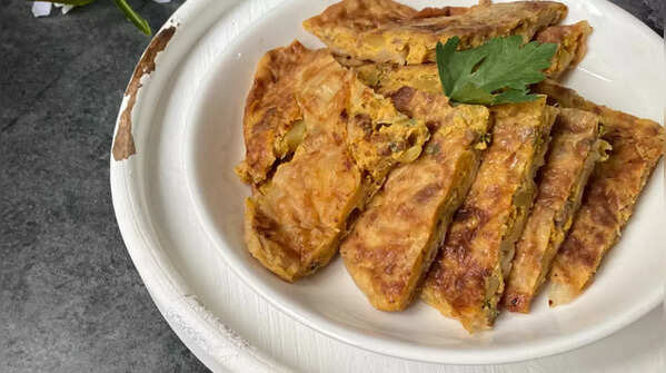 Oats Egg Paratha