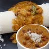 Puttu with kadala curry