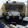 Motor trolley run to assess tracks