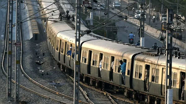 Speed trials with 9-car AC EMU rake