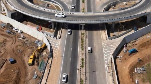 Smooth Turning Through Trumpet Loop Ramp