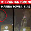 Article image for: BIG IRANIAN DRONE ATTACK: Fire, Smoke Seen From Dubai's Landmark <i class="tbold">Marina</i> Tower; Evacuations Underway