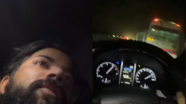 High-speed driving