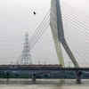 Article image for: Bridge and double-decker viaduct built over <i class="tbold">yamuna</i>