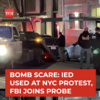 Article image for: US: Improvised Explosive Device Hurled During NYC Protest Near Mayor Residence, FBI Launches Probe
