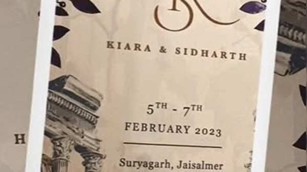 Sidharth Malhotra and Kiara Advani