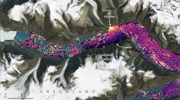 The Earth 'rang like a bell' for 9 days: Scientists trace the frightening signal to a mega tsunami in Greenland