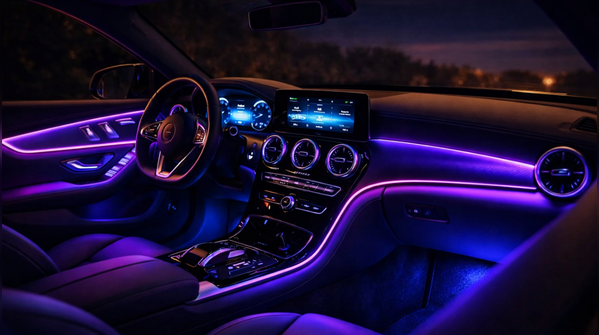 Ambient lighting that changes the mood