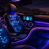 Seat ventilation and massage functions