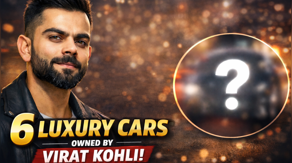 6 rare luxury cars owned by Virat Kohli