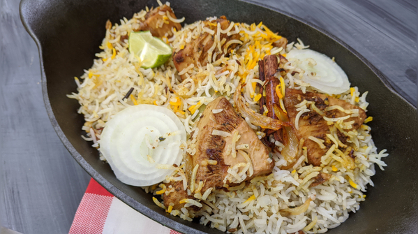 Kathal Pulao, North India