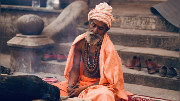 Why saffron and orange are used in spiritual traditions
