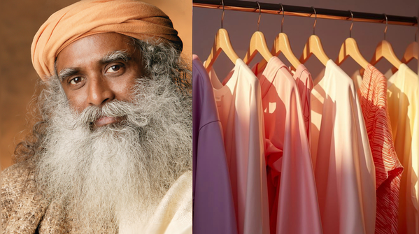 How the colours you wear affect your energy, according to Sadhguru