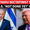 Article image for: Trump Admits Israel Dictating U.S. Policy On Iran? Big U-turn From US Pres. On Mideast War