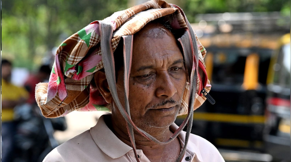 Sharp drop in daytime temperature