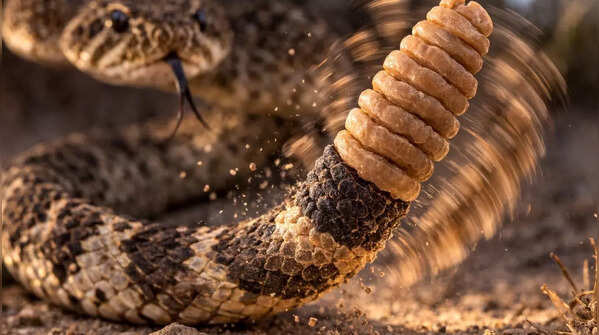 Rattlesnakes can vibrate their tails extremely fast
