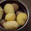 Boiled potatoes
