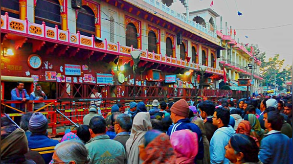 A temple associated with spiritual healing